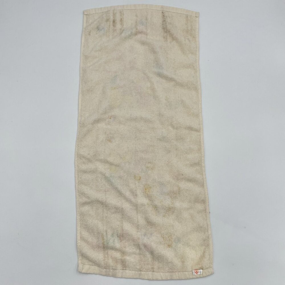 Vintage Chinese Hand Towel‎ Fairy Bear Animal I Love You Cute Twee Whimsy Kitsch - Picture 7 of 8